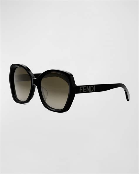 fendi 47mm butterfly sunglasses|fendi unisex sunglasses.